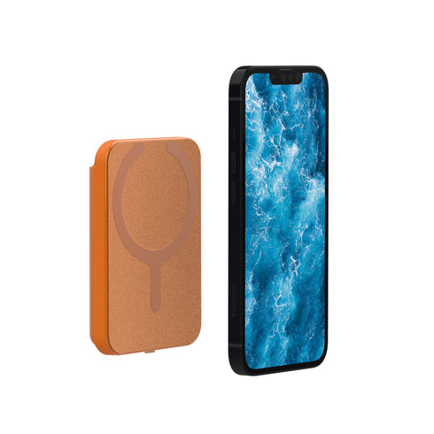 JCPal Cove Magnetic Wallet Stand for iPhone 15/14/13/12 Series MagSafe Compatible Phone Stand with Multiple Viewing Angles
